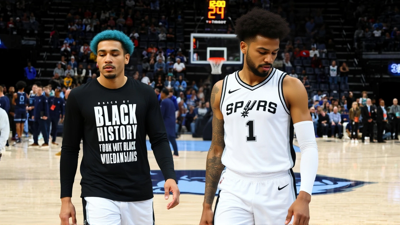 Les Spurs l'emportent 111-101 sur les Grizzlies malgré l'absence de Wembanyama et Morant